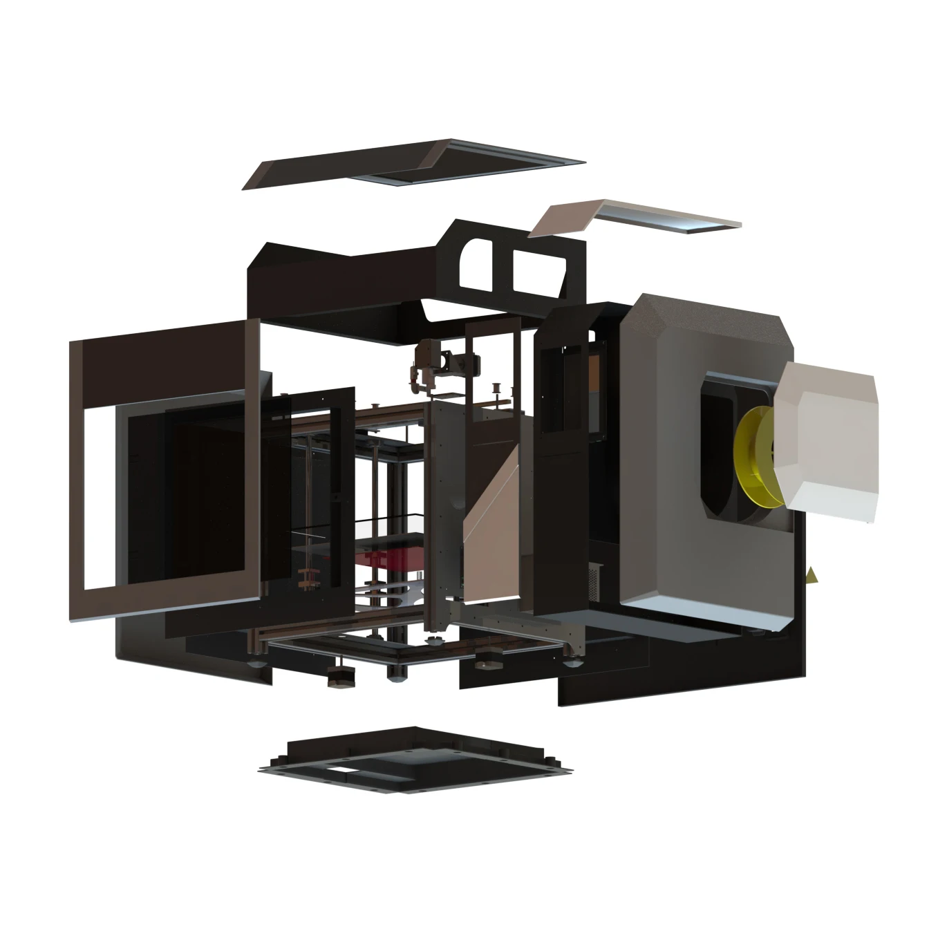 
Cheap Factory Price 3D Printer, FFF Molding Technology, Commercial/Industrial/Domestic Usage, Smart Control Full Color Screen 