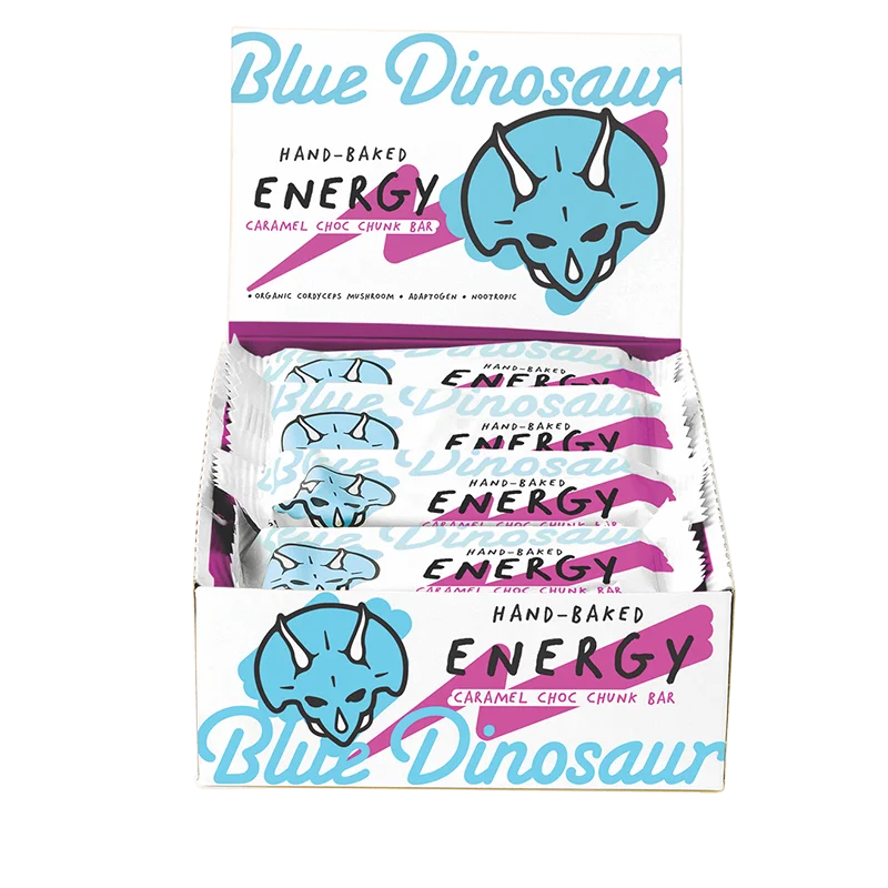 Blue Dinosaur whole food healthy Energy bar Australian bakery flavors