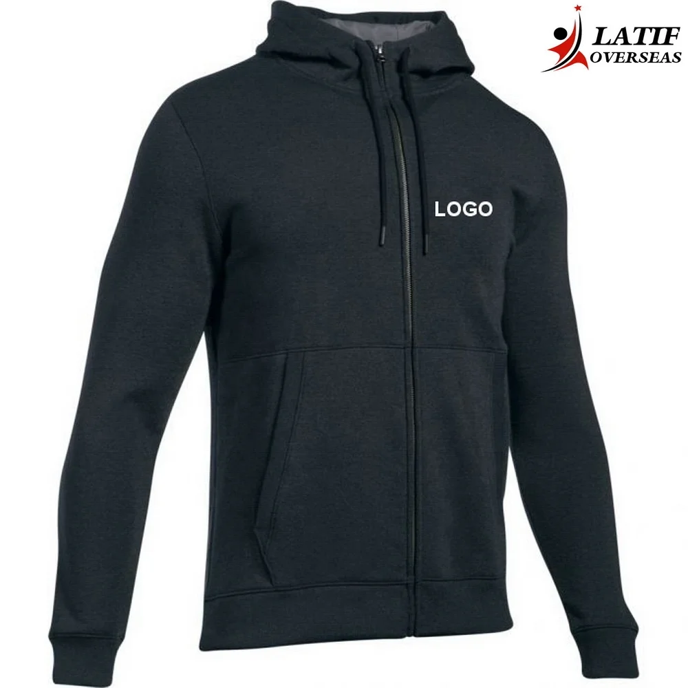 Качественная мужская толстовка с двойной молнией