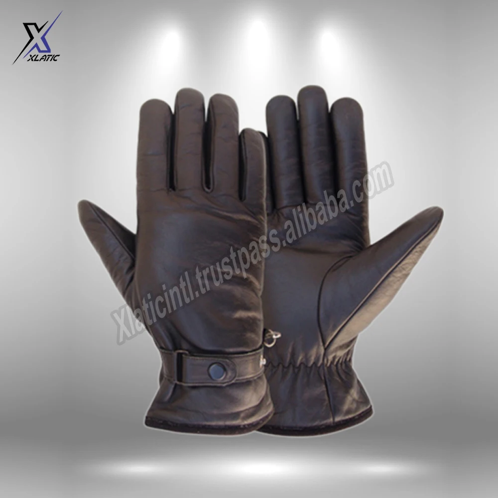 2021-22 Men Classic Retro Style Quality Sheepskin lined Leather Driving winter fashion outdoors Gloves