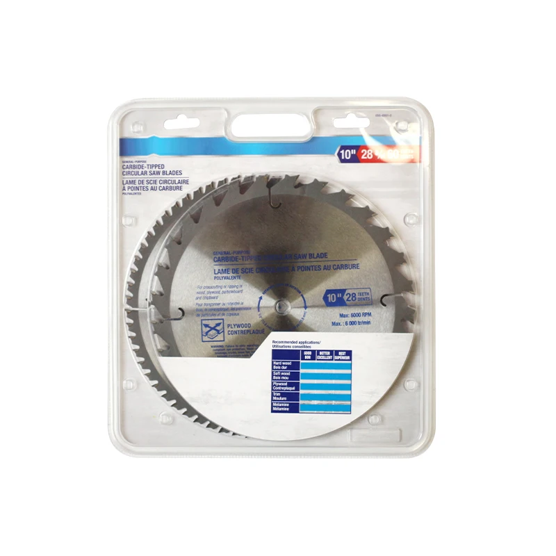 Sharp teeth low noise high precision steel circular saw blade for wood cutting