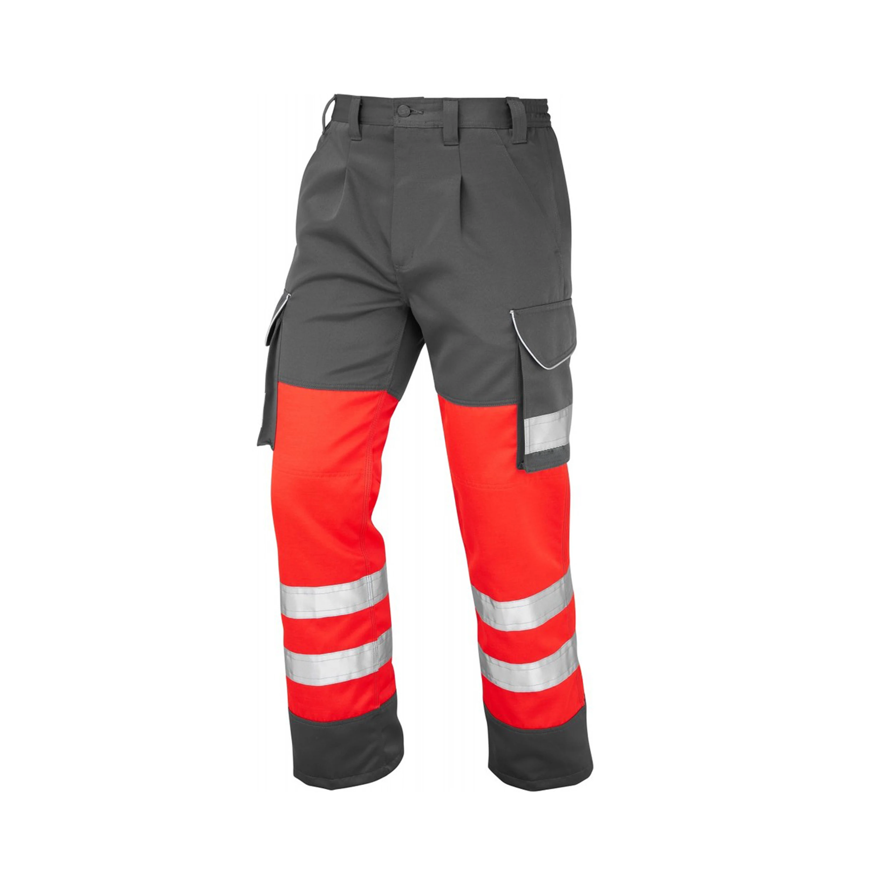 Factory Supply Oxford Polyester Yellow Hi Waterproof Safety Work wear Pants Industrial work wear wholesale work cargo pants