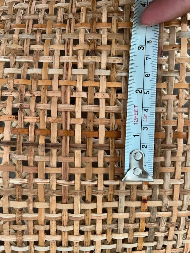 Rattan Supplier From Vietnam Bleached Cane Webbing Square Rattan Cane Webbing +84815570479