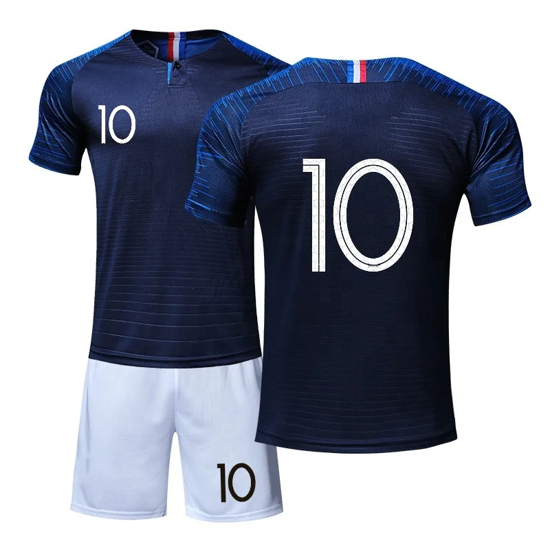 2021 wholesale fully sublimated Customization 2021 Top Thai Quality Soccer Jersey and uniform set Shirt &short Jersey