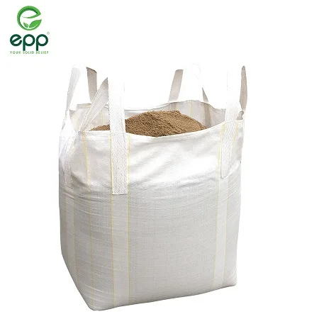 Best Seller Type B Moistureproof PP Woven Sacks Big Bag Maxisaco 500kg High Denier Cement Container FIBC Bags