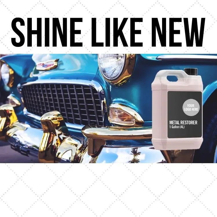 Shine and Protection Automotive Metal Cleaner and Brightener Car detailing Product Made In Taiwan