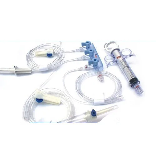 Медицинские одноразовые стерильные двухпортовые мониторные складки, используемые в Angio прямо на комплекте, комплект для больницы