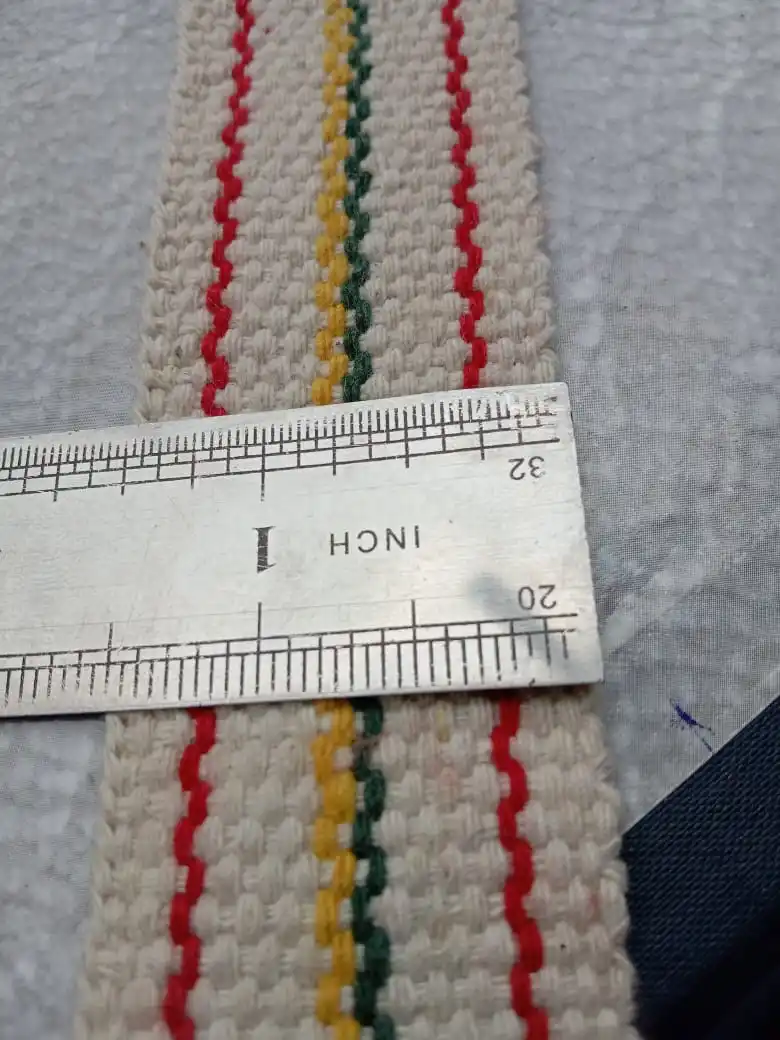 Customized Cotton Webbing for Tent Tarpaulin High Quality Organic Cotton Niwar Tape