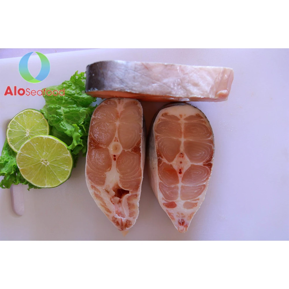 Frozen Fish Pangasius Steak tail bone in and skin on with best price from Vietnam