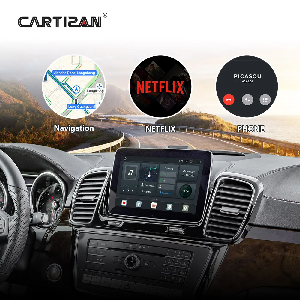 Автомобильный Play Picasou Ai Box Carplay Android