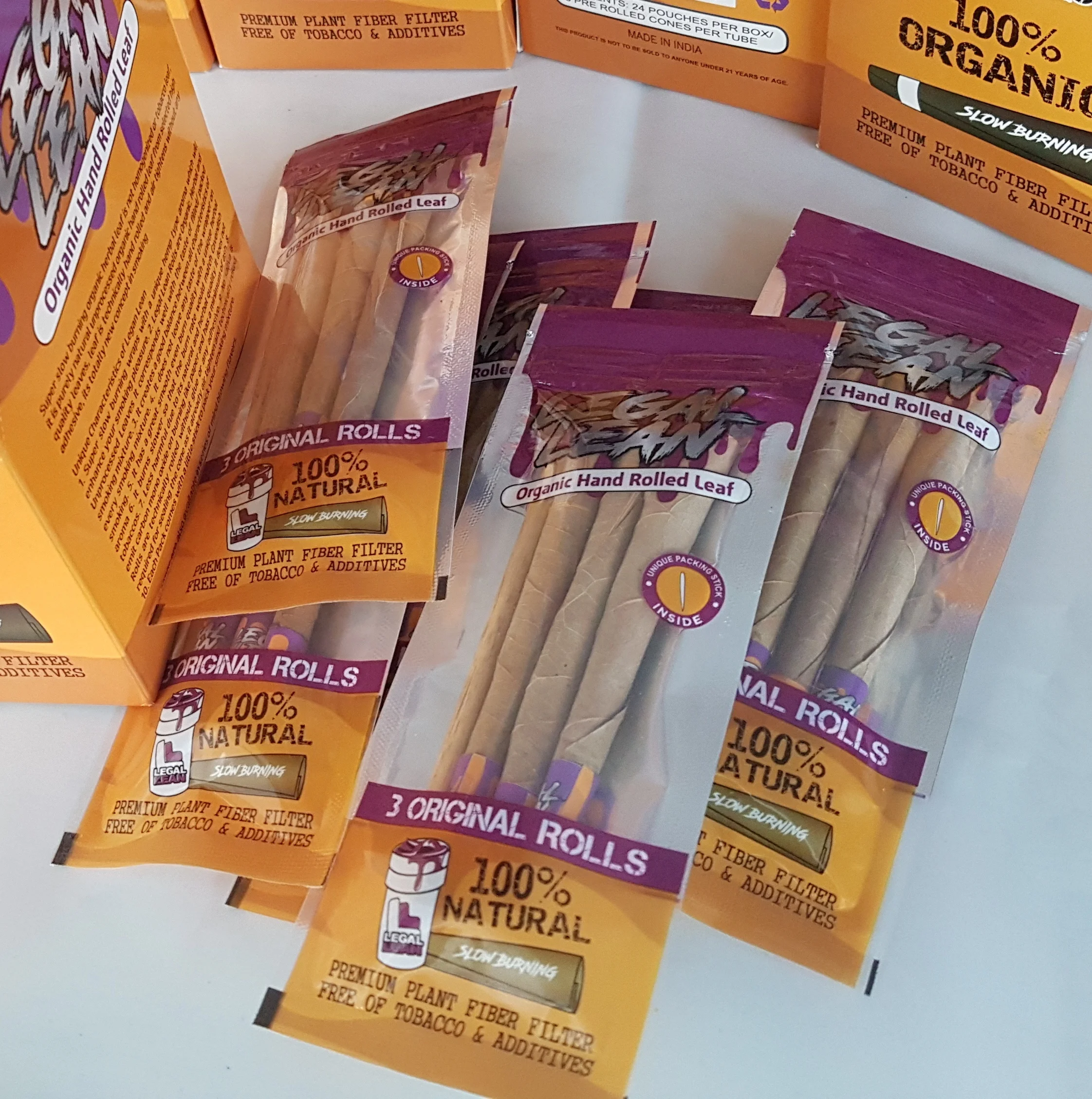 Natural leaf Pre rolled cones Cordial Leaf King leaf Palm Rolls Flaored custom cones for USA in your brand Best price