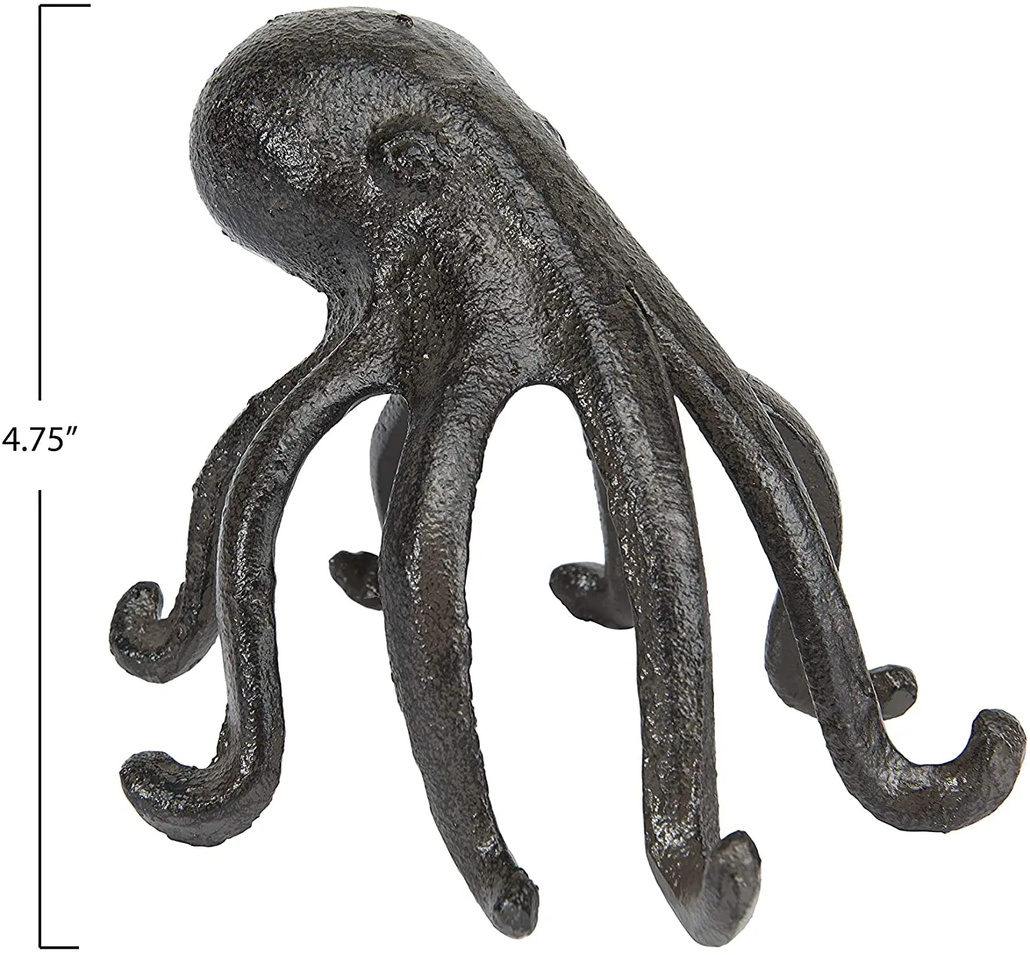 Классическая настольная Декоративная скульптура в виде осьминога уникальный дизайн литой алюминий металлическая фигурка для рабочего стола украшение офиса и дома