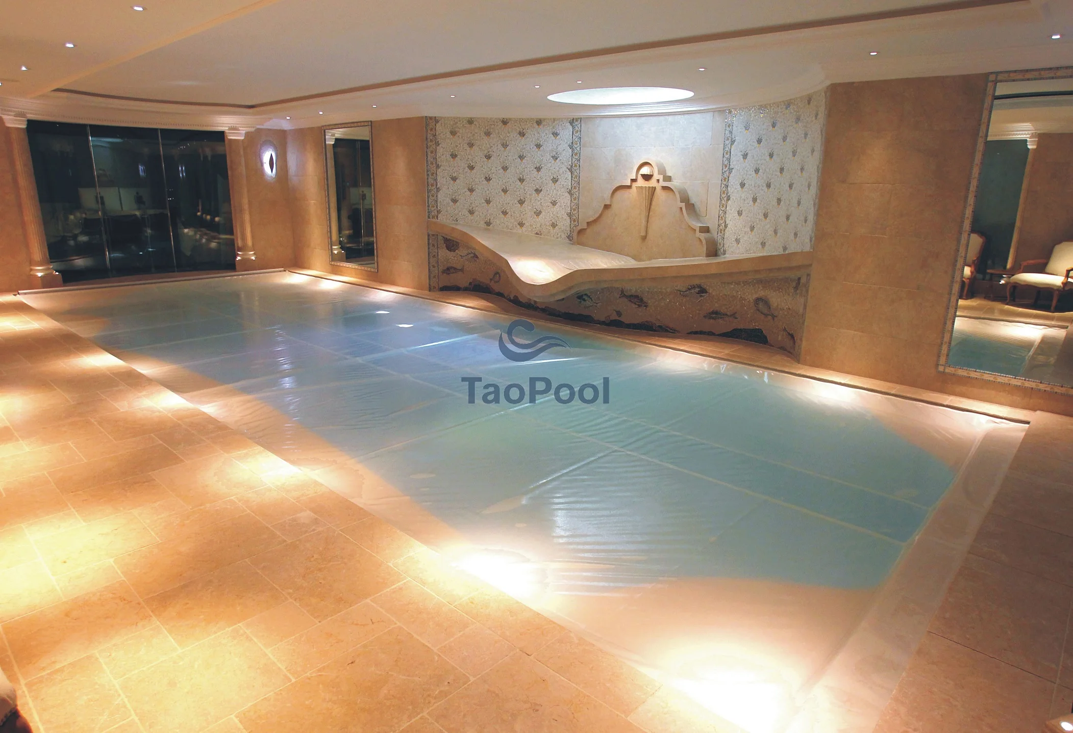 New Design Customized PVC Tarp Swimming Pool Cover Safety For Outdoor Use