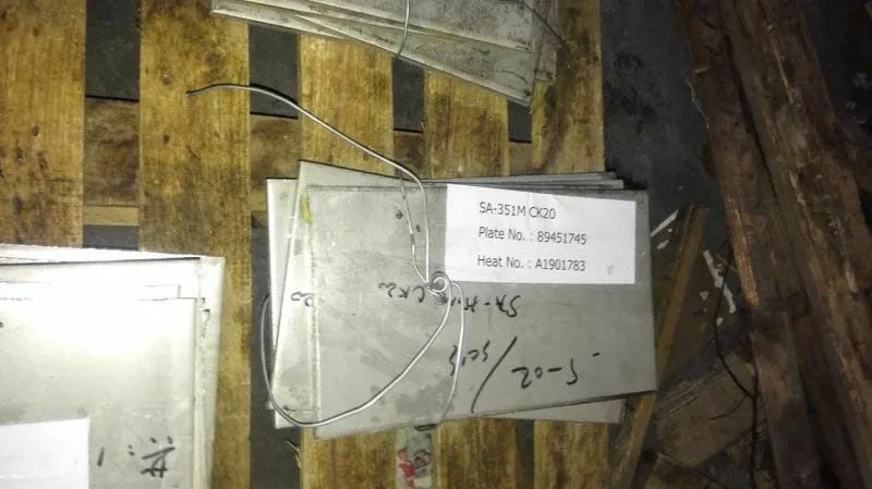 Steel Plate Carbon Alloy Steel Sheet SA-351M CK20 Steel Plates and Sheets