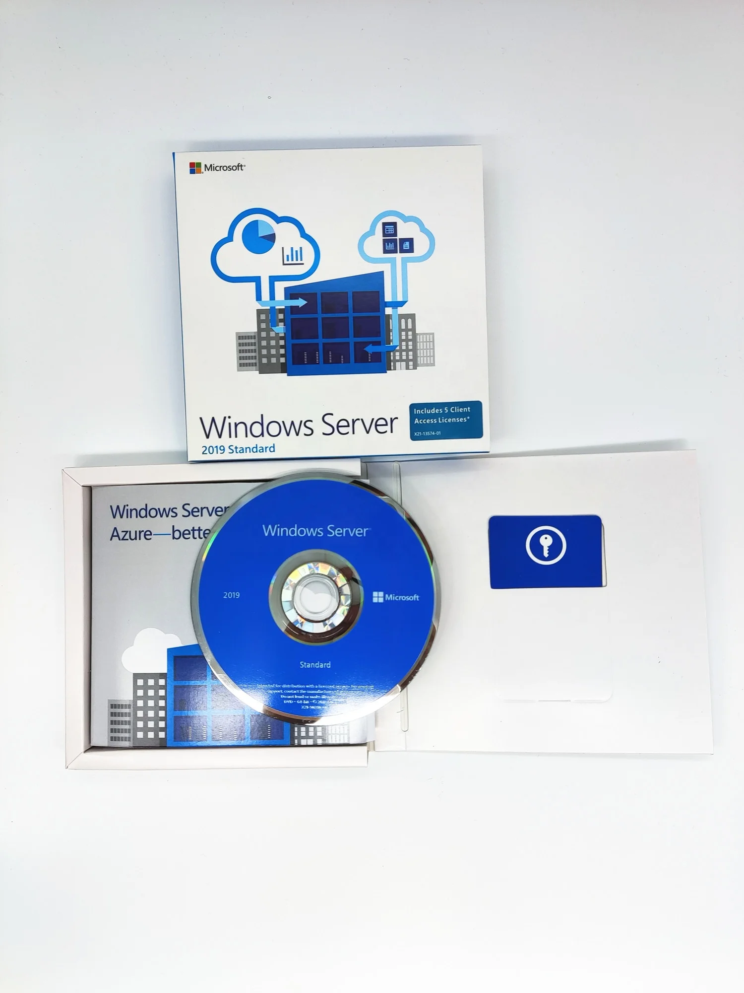 Windows Server 2019 Standard - 16 Core OEM и 5 CALs Win server STD