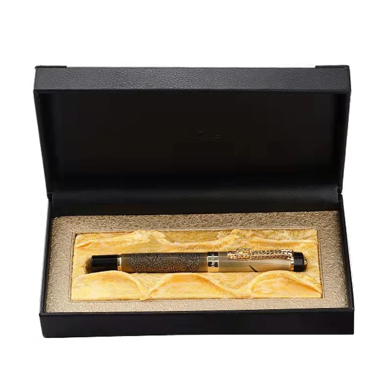 Jinhao 888 series 0.7mm Chinese nation ballpoint pen dragon head pen clip inlaid with dragon pearl crystal business gifts