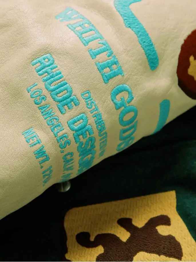 2021 горячая Распродажа OEM Вышитые дизайнерские эмблемы шерстяная фетровая куртка-бомбер для мужчин