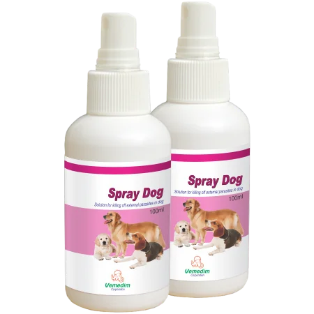 
 Вьетнам GMP сертификат, противопаразитный продукт для животных, Spraydog  