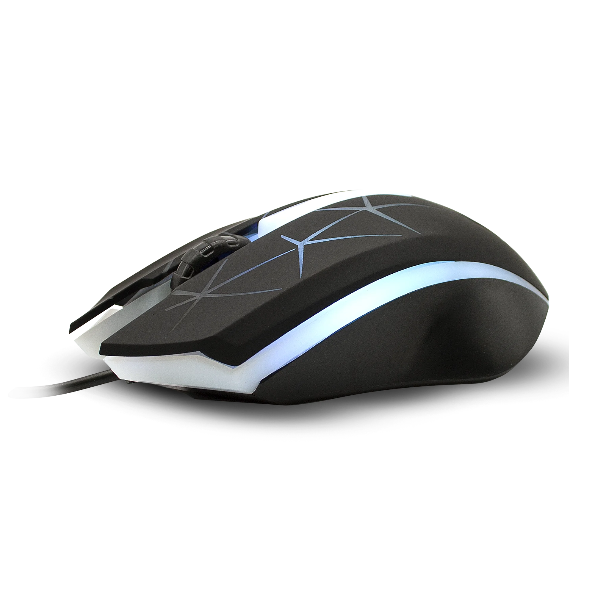 CROWN gaming mouse ergonomics 1000/1200/1600/2400 DPI factory supply optical wired led gaming mouse pink