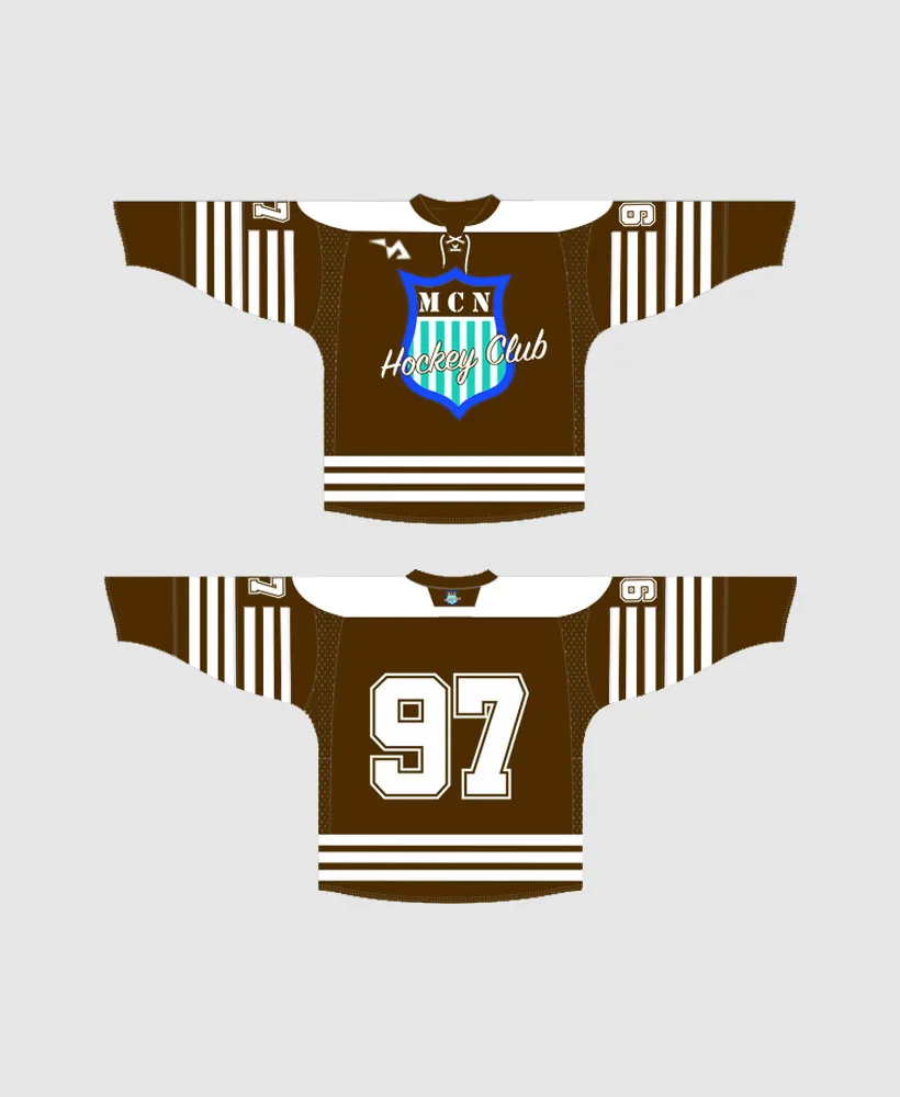 
OEM Low Price Fast Selling Swedish Hockey League Jerseys High Quality Full Customized Durable Loose Fitted Ice Hockey Uniform 