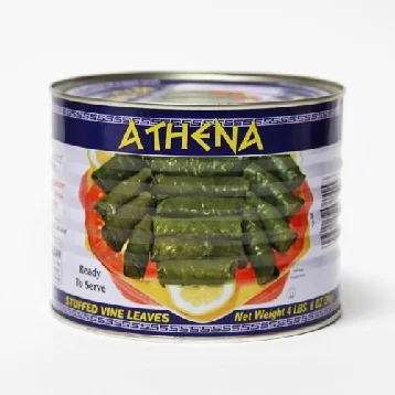 Athena Stuffed Vine Leaves and Grape Leaves in Can-Greek Appetizer-BUY NOW-IN STOCK- FREE SHIPPING