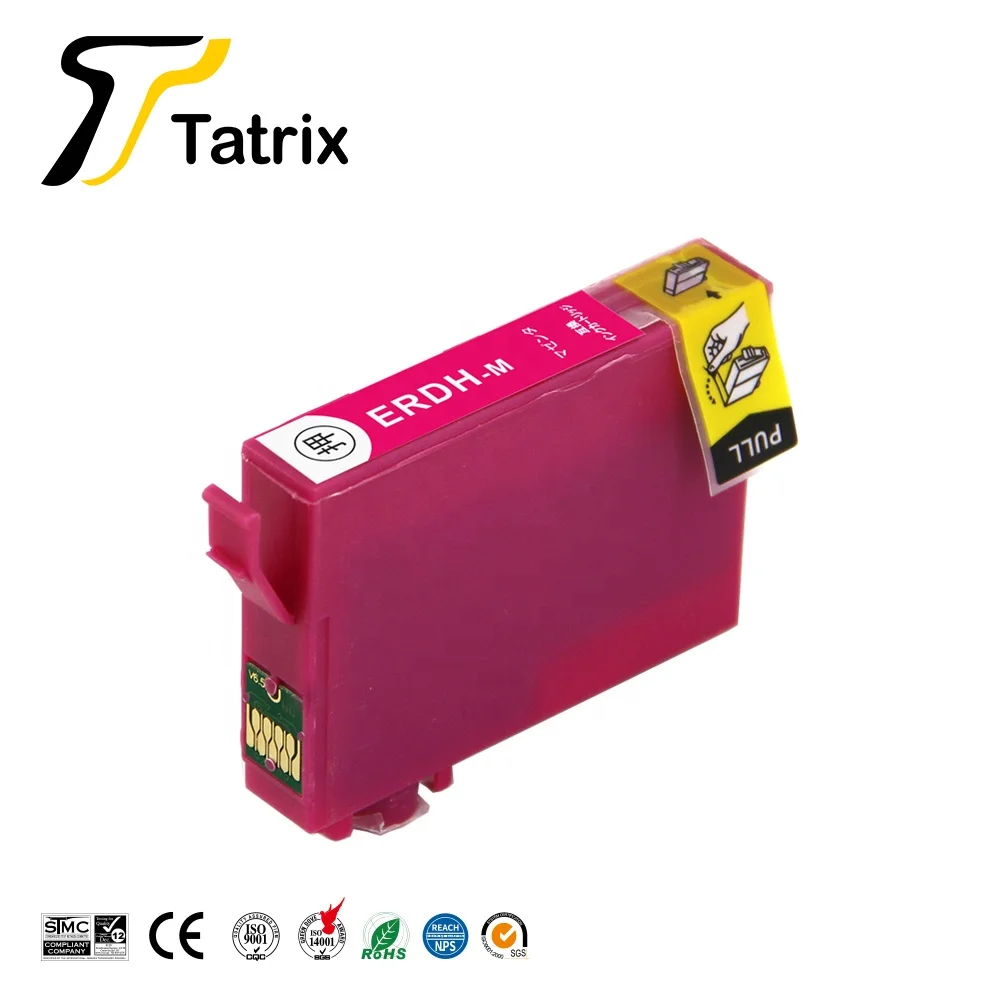 Tatrix RDH-BK-L RDH-BK RDH-C RDH-M RDH-Y Premium Color Compatible Printer Ink Cartridge for Epson PX-048A PX-049A