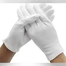 Hot Sale Firm Washable Customizable Weight High quality cheap durable white working cotton glove women  by Canleo International