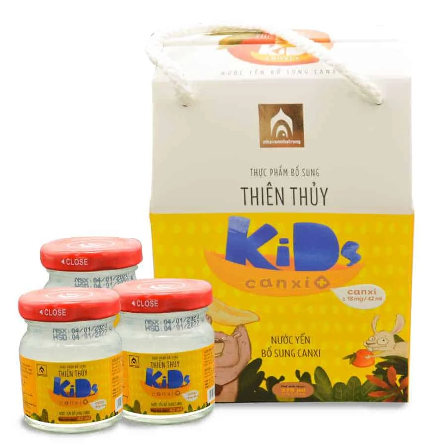 
Thien Thuy Kids Calcium + Bird Nest Swallow Bird Nest for children 