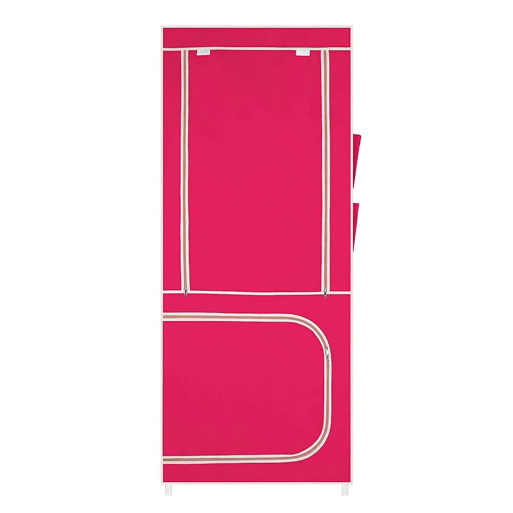 Convenient Assemble modern closet non-woven folding wardrobe