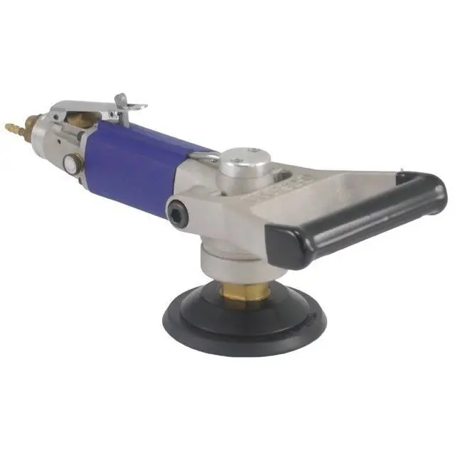 4500 rpm Safety Lever, Rear Exhaust Water Wet Air Polisher Sander