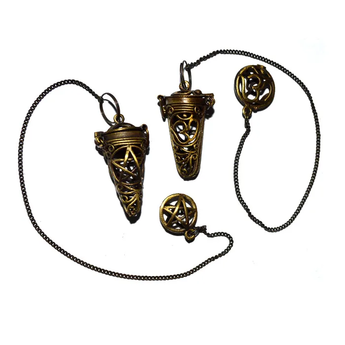 Пентаграмма и клетка Ом маятники из драгоценных камней