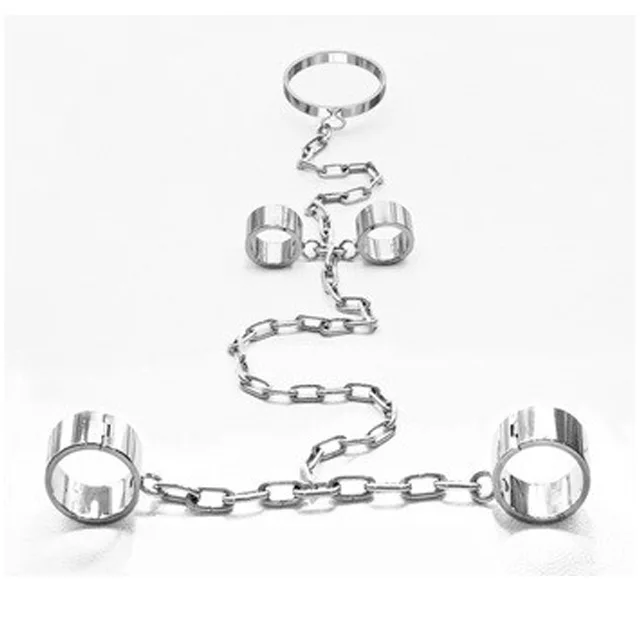 Fresno Surge Bondage New 2005 Heavy Metal Shackle Bondage Gear Set Luxury toys