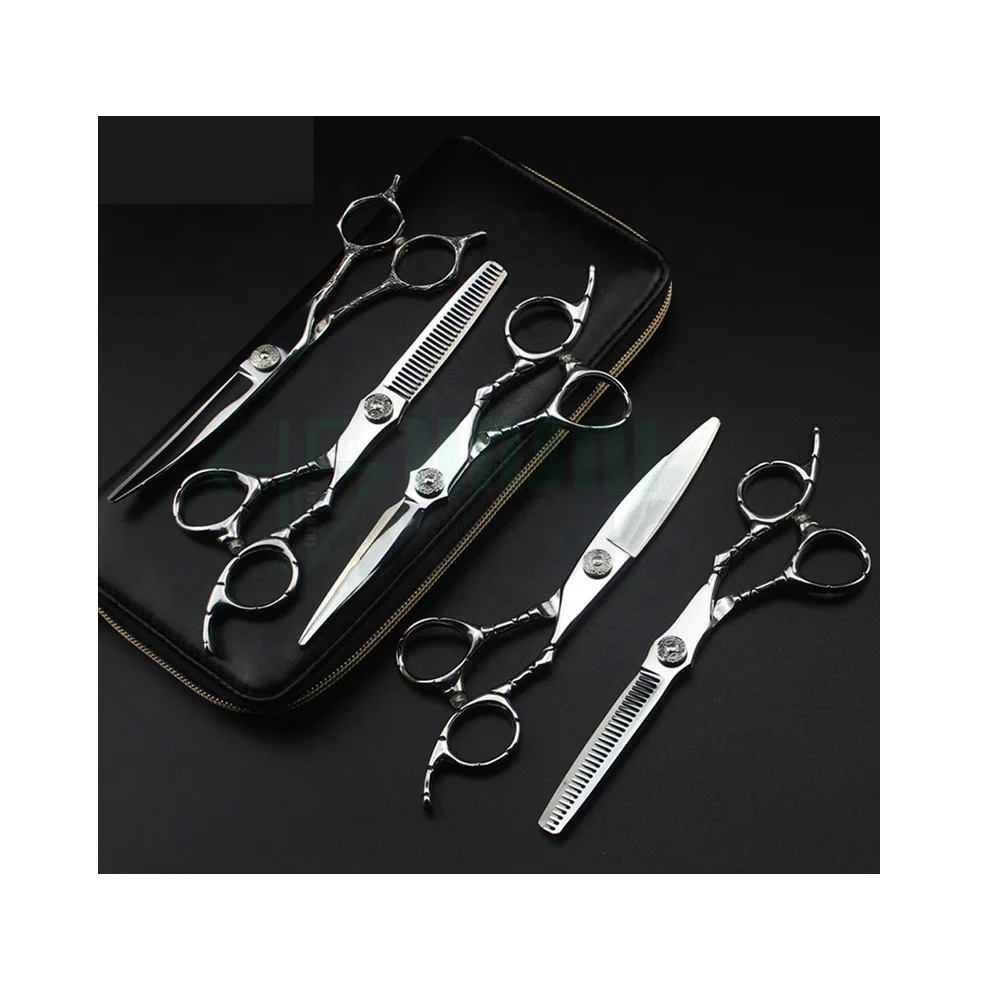 Отличное качество новые профессиональные японские ножницы из кожи аллигатора 440C 6 дюймов лучшее