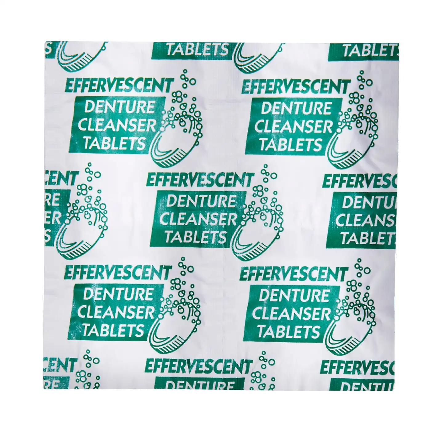 
USA Formulated - 3 Minutes Cleaning Oral health Orthodonthic appliances Victadent Denture Cleanser Tablets 