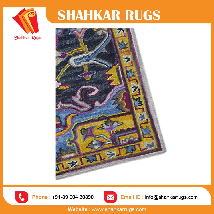 Hand Tufted Wool Rug And Carpets Hand Carved Silk Rug Carpet For Living Room At Wholesale Price