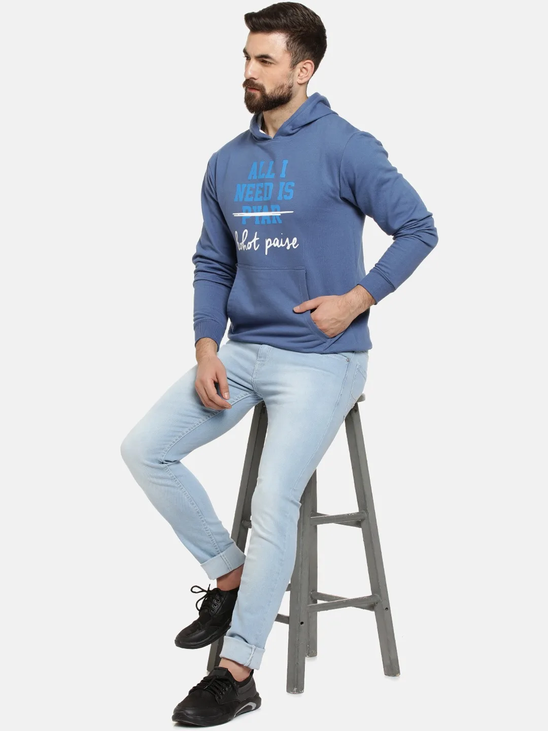 Super soft bio washed 100% Cotton Fleece single side brushed breathable premium quality Low MOQ whole sale cutsom logo pull over