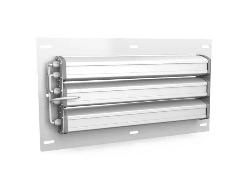 Wholesale High Quality Bright Outside and Inside Frame LED Lamp ECOLED-150-RF-D120 IP65 AZS Canopy Light 150 W