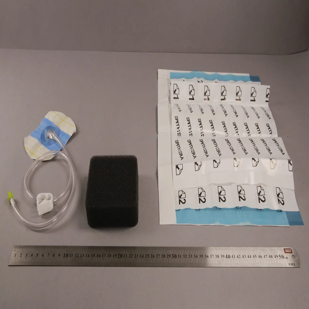 Medical functional dressing negative pressure wound therapy with NPWT 20cm x 10cm x 3cm