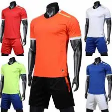  Мужская Футбольная форма спортивный костюм с коротким рукавом летний для тренировок по футболу футболка спортивные шорты 2 предмета