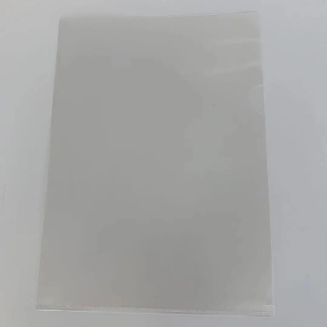 Made To Order High Cost-Effective Pp Material Clear Office Pp File Folder L type Clear Holder