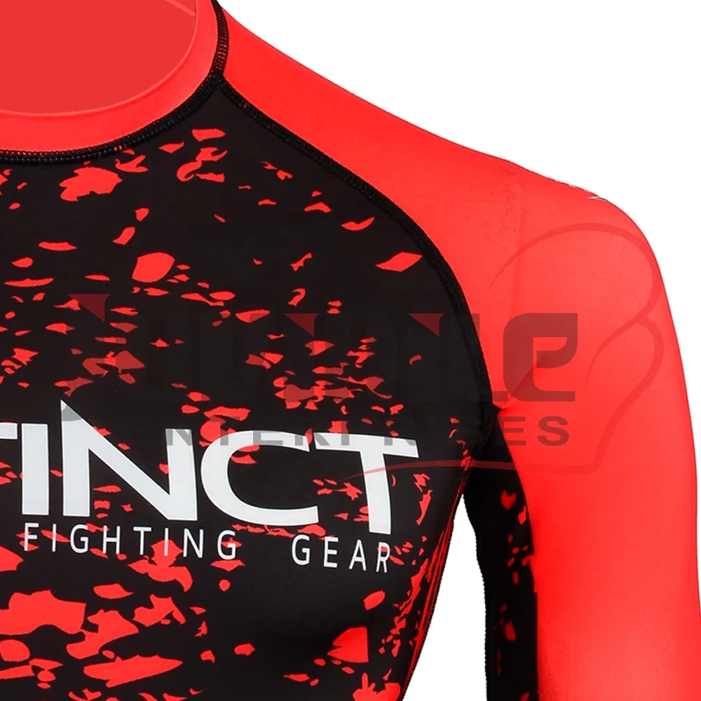 MMA Sublimated Rash Guards, Light Weight MMA Rash Guards compression wear customized logo training wear