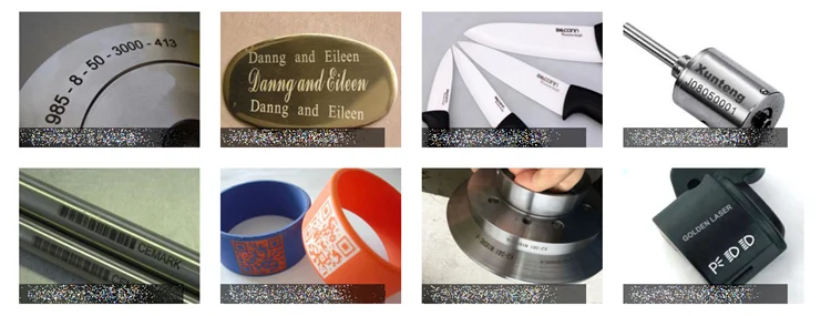 20 Вт 30 Вт 50 Вт лазерная печатная машина с логотипом, волоконно-лазерная маркировочная машина с источником raycus