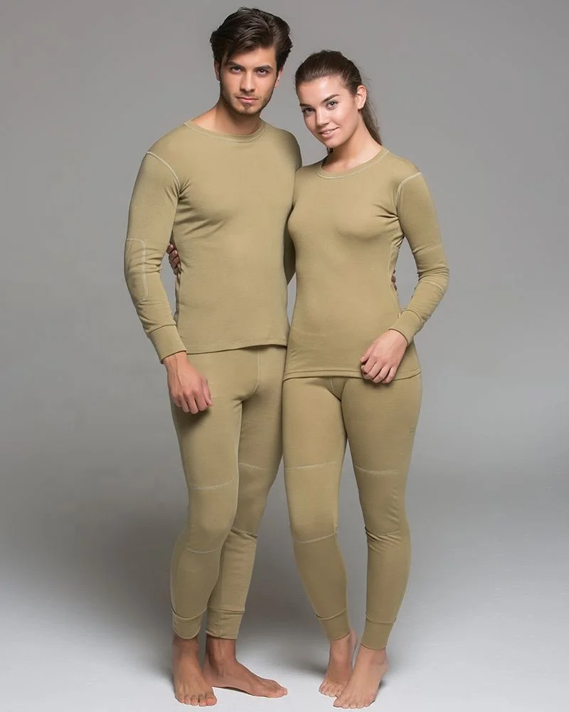 High Quality Turkish  Active Thermal Long Johns Soft Warm Underwear Set For Women Black