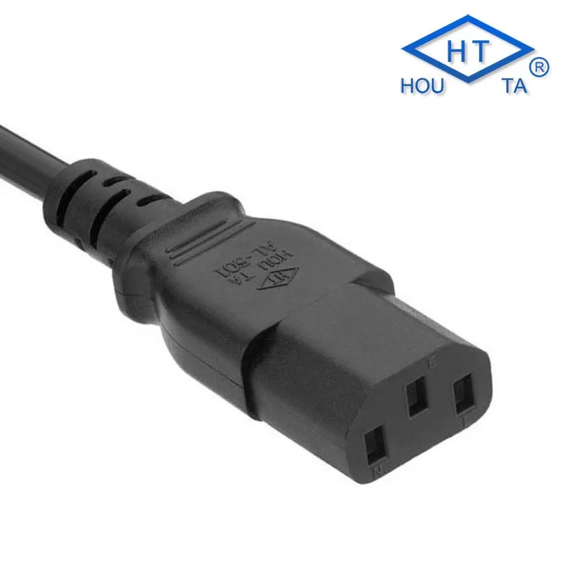 
C13 AC Power Cord Extension Socket with Plug 