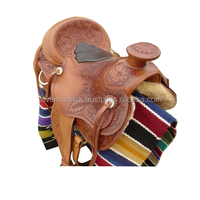 Horse Leather Western Saddle