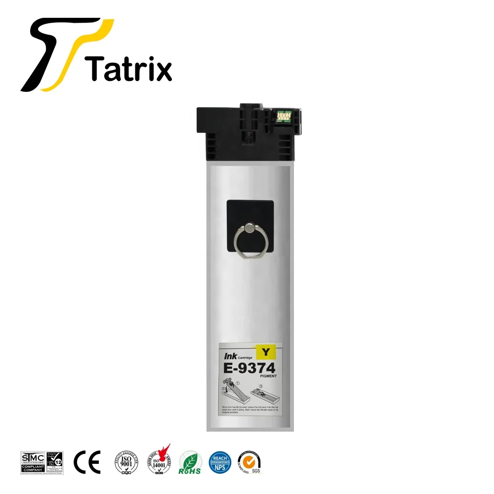 Tatrix T937 T9371 T9372 T9373 T9374 Premium Color Compatible Ink Bag Cartridge for Epson WorkForce Pro WF-C5290 WF-C5790
