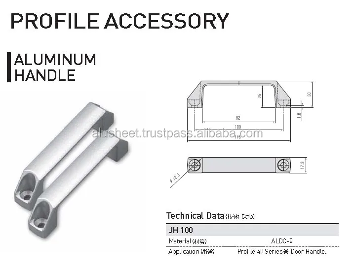 Superior Quality Korean Aluminum Profile accessories & CNC machining parts