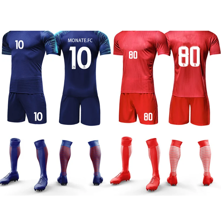 
custom football shirt maker soccer jersey football jersey burnout jersey fabric 