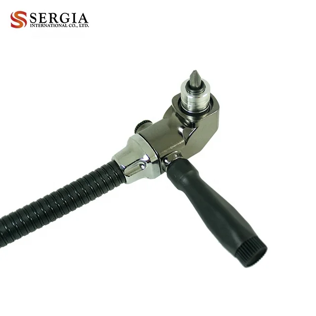 Taiwan Quick Release Type Angle Driver with Flex. Flexible Shaft Bit Holder for Power Tool