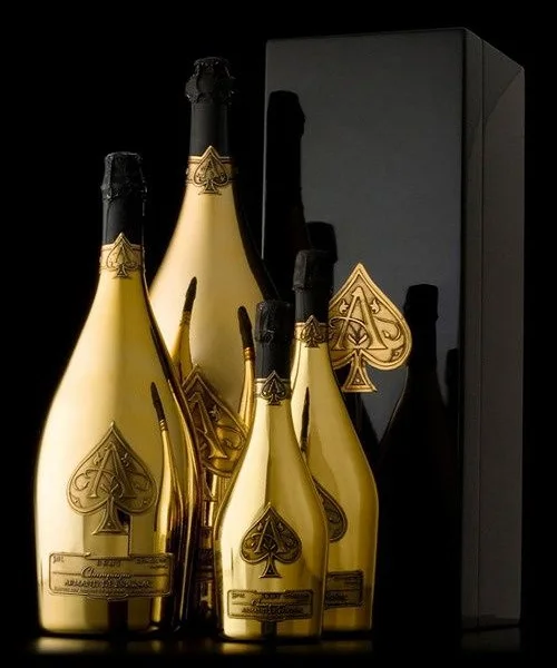 CHAMPAGNE BRUT ACE OF SPADES GOLD - ARMAND DE BRIGNAC